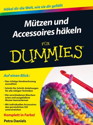 cover image of Mutzen und Accessoires hakeln fur Dummies